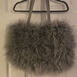 Luxury Lambskin Fur Bag